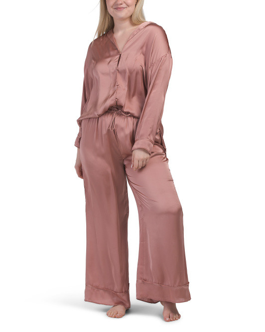 Dreamy Days Solid Pajama Set | TJ Maxx