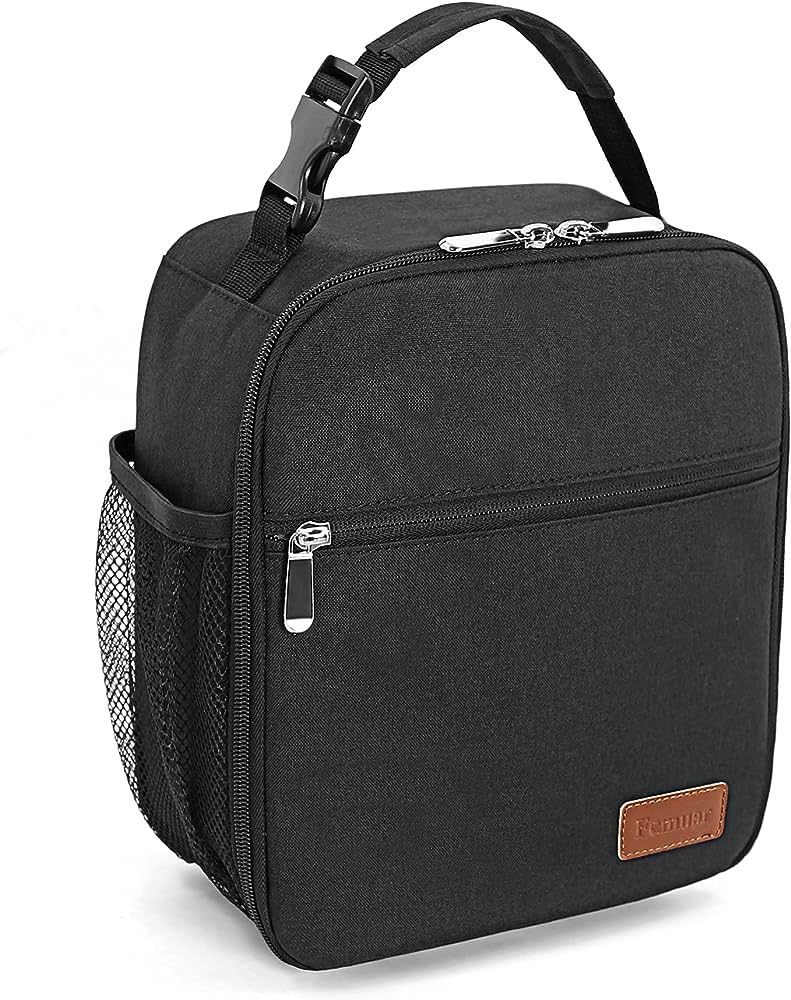 Femuar Lunch Box for Men Women Adults Small Lunch Bag for Office Work Picnic - Reusable Portable ... | Amazon (US)