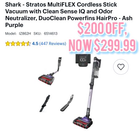 Shark - Stratos MultiFLEX Cordless Stick Vacuum

#LTKSummerSales #LTKHome #LTKSaleAlert