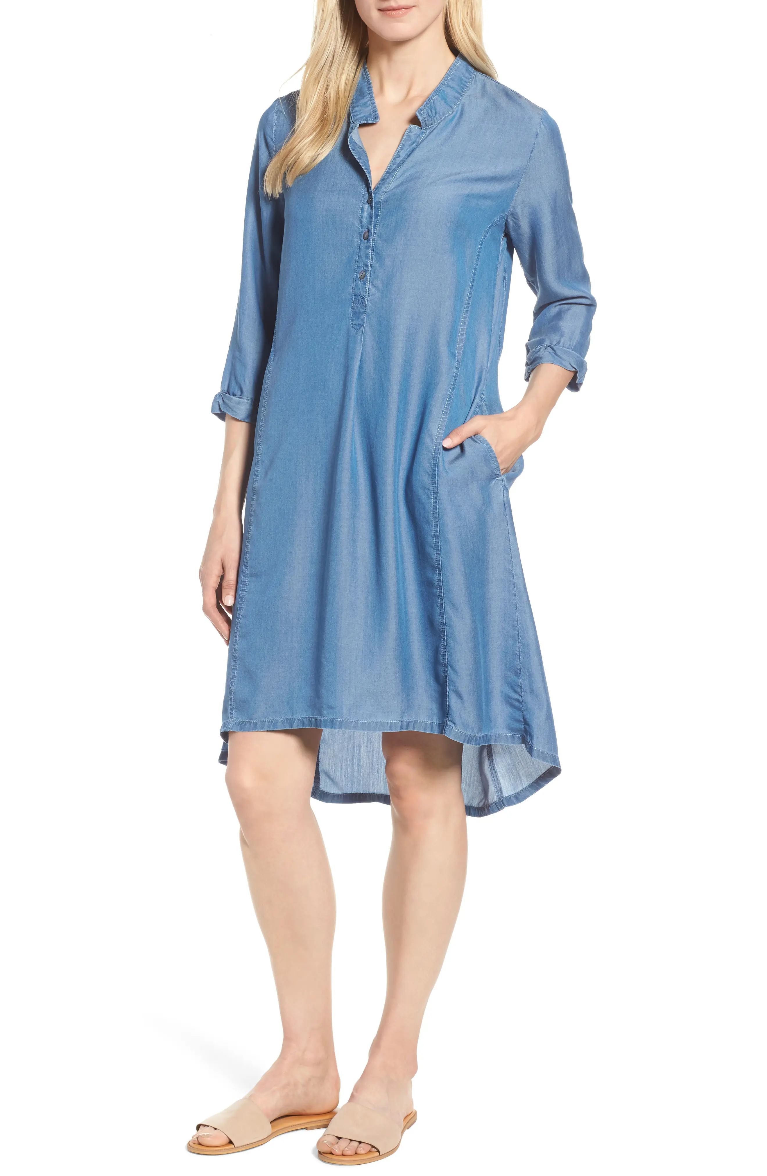 NIC+ZOE Festival Moonlit Tunic Dress (Regular & Petite) | Nordstrom