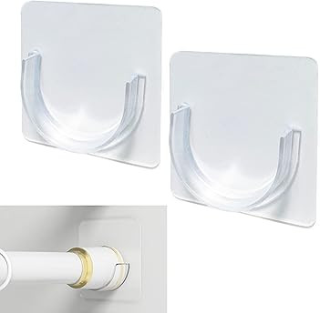 Shower Rod Adhesive Holder | Amazon (US)