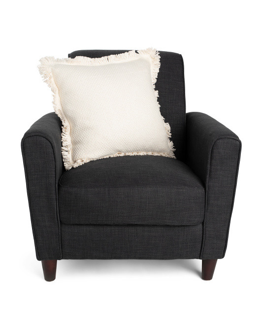 20x20 Meditation Cozy Fringe Pillow | TJ Maxx