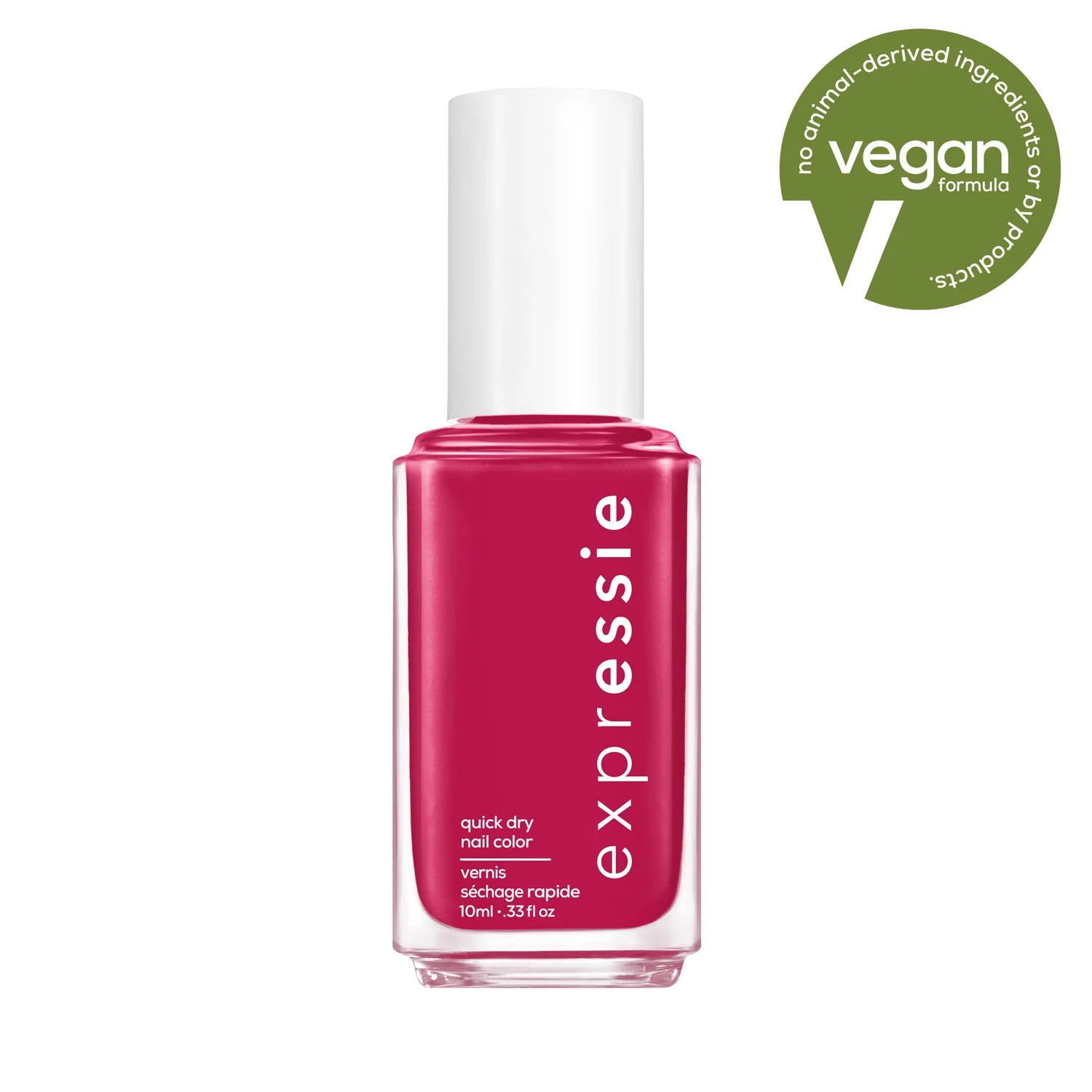 Essie Expressie Quick Dry Nail Polish, Spray It To Say It, Berry Red, 0.33 fl oz Bottle - Walmart... | Walmart (US)