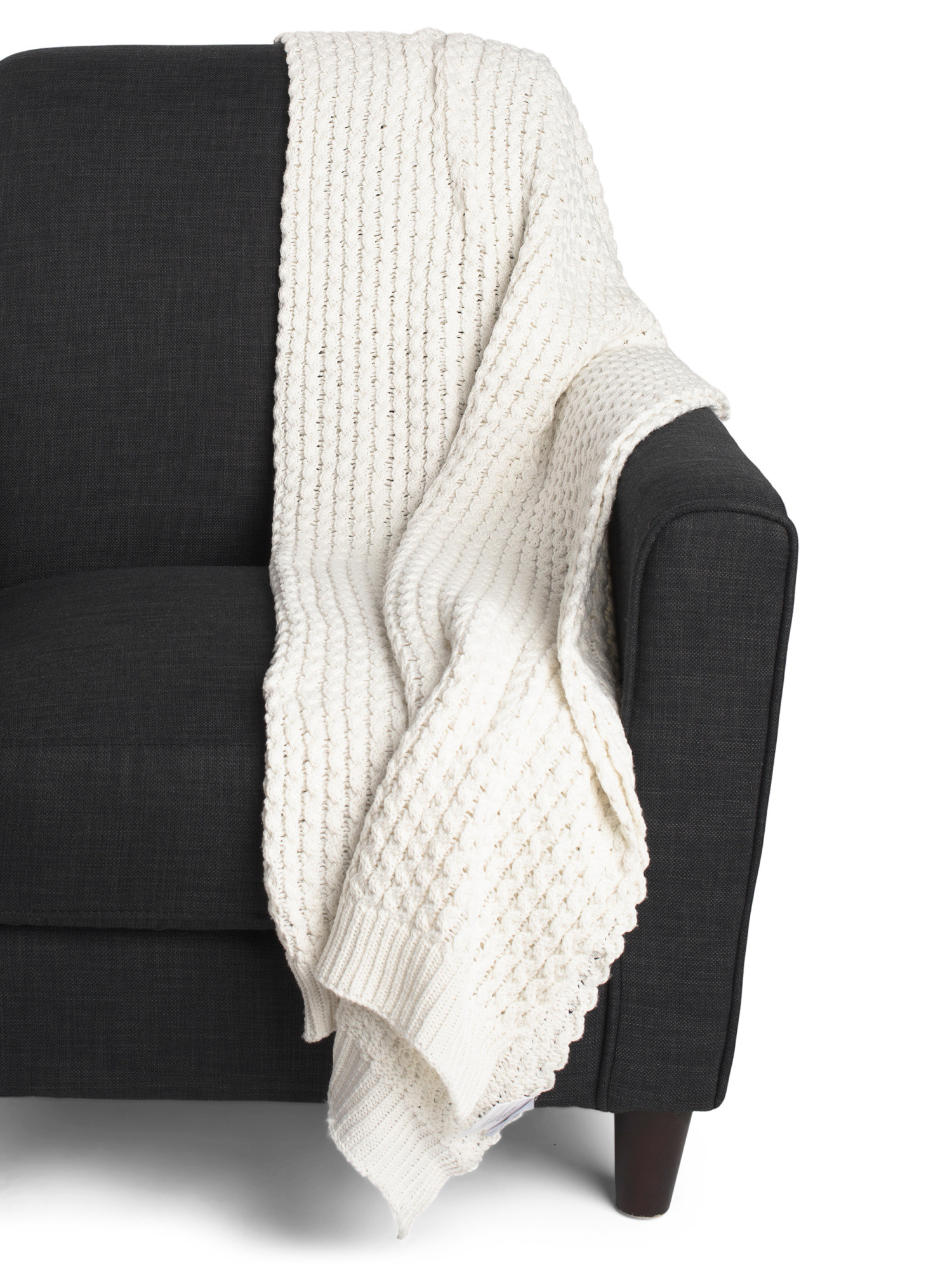 Honeycomb Chunky Knit Throw | Bed & Bath | Marshalls | Marshalls