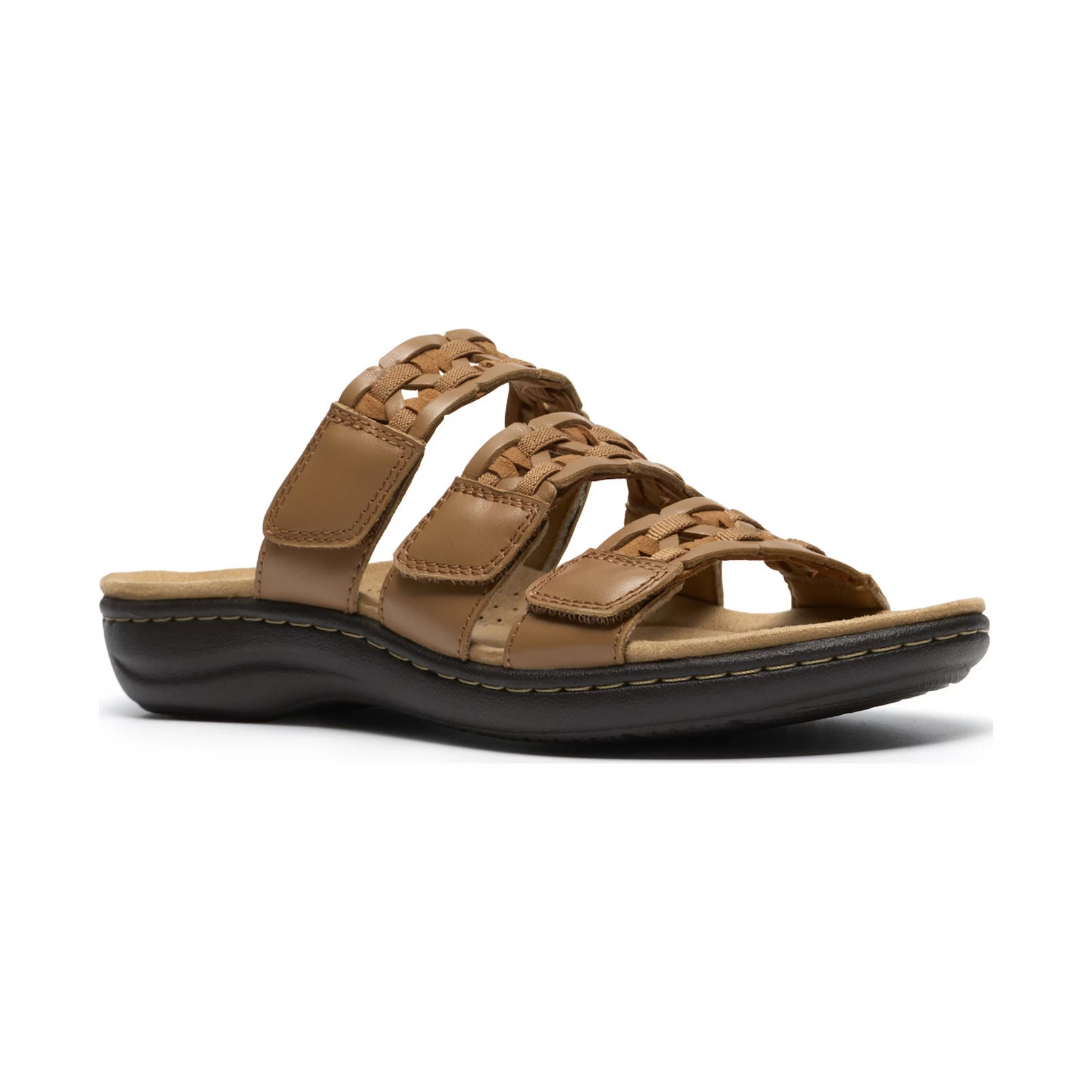 Clarks® Laurieann Emma Women's Leather Flat Sandals | Kohl's