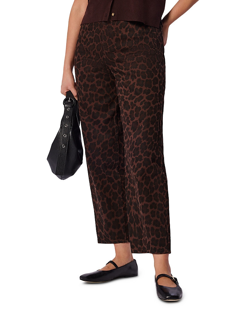 Whistles Barrel Jeans in Leopard Print | Bloomingdale's (US)