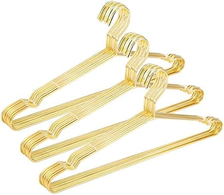 Jetdio 45CM Strong Metal Wire Hangers Clothes Hangers, Coat Hanger, Standard Suit Hangers, Metal ... | Amazon (CA)