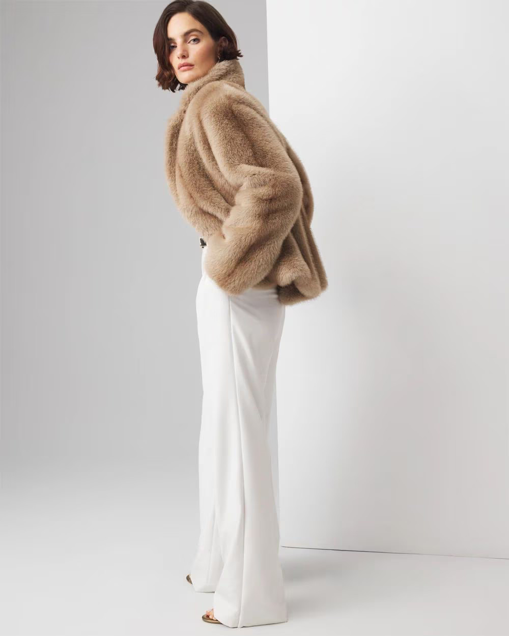 Faux Fur Coat | White House Black Market