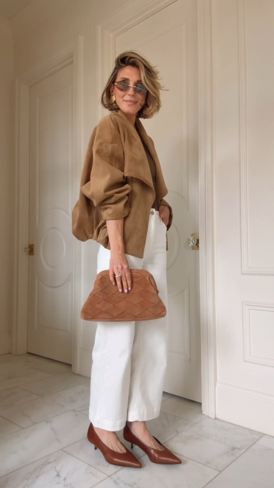 The jeans that fit everyone in a new ecru wash - they fit tts.

#LTKootd