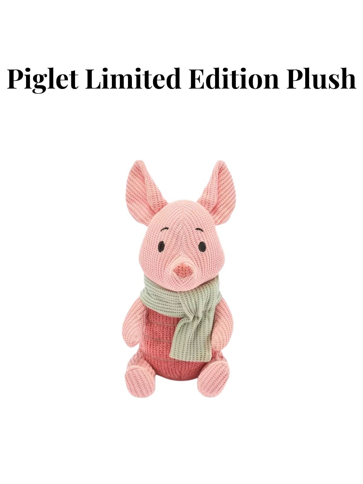 Cute new Piglet limited edition plush from Disney Store 🐽

#LTKHome #LTKKids #LTKSeasonal