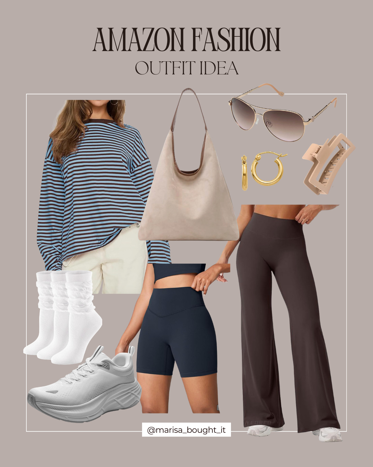 Perfect outfits for any occasion! From casual to sporty, these items have it all!

Save this pin for outfit inspo & tap to shop 🌷✨

I earn commissions from qualifying purchases.

#AmazonFashion #OutfitInspo #CasualStyle #CozyOutfit #EverydayLook #StripedTee #DenimStyle #EffortlessFashion
 

 #LTKootd #LTKSeasonal