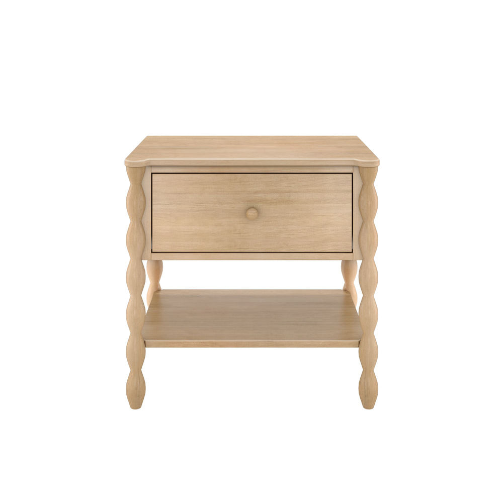 Lind Nightstand with Shelf | Plank+Beam