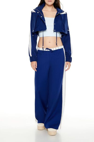 Two-Tone Cropped Jacket | Forever 21