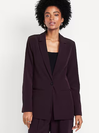 Classic Double-Weave Blazer | Old Navy (US)