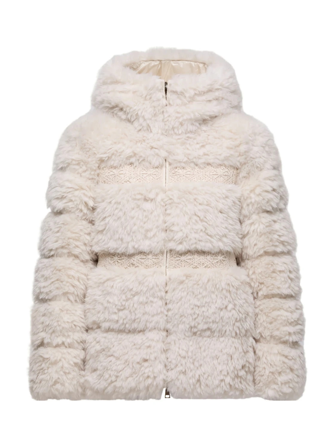 Moncler Verie Teddy Hooded Short Down Jacket | Senser US