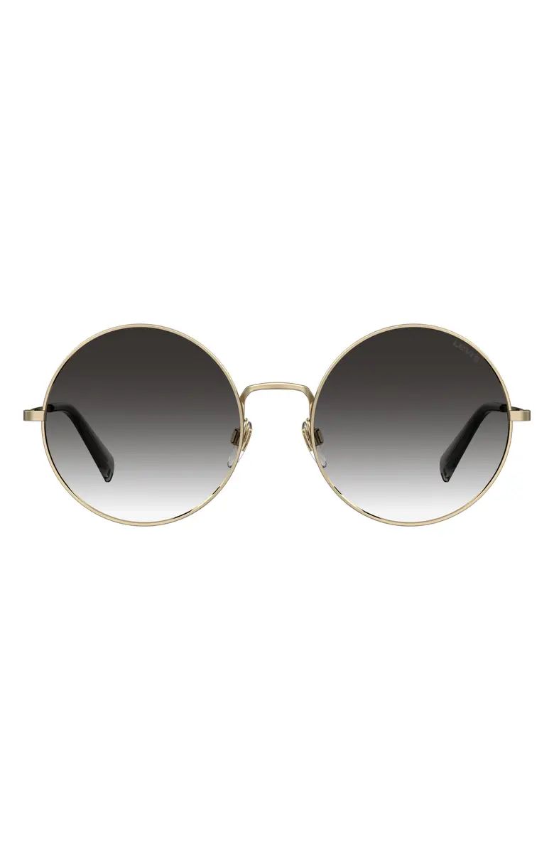 Levi's® 58mm Mirrored Round Sunglasses | Nordstrom | Nordstrom