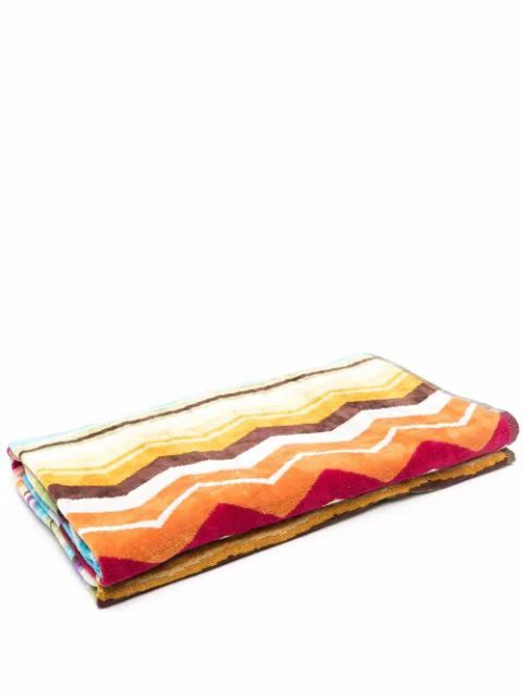 stripe-print beach towel | Farfetch (AU)