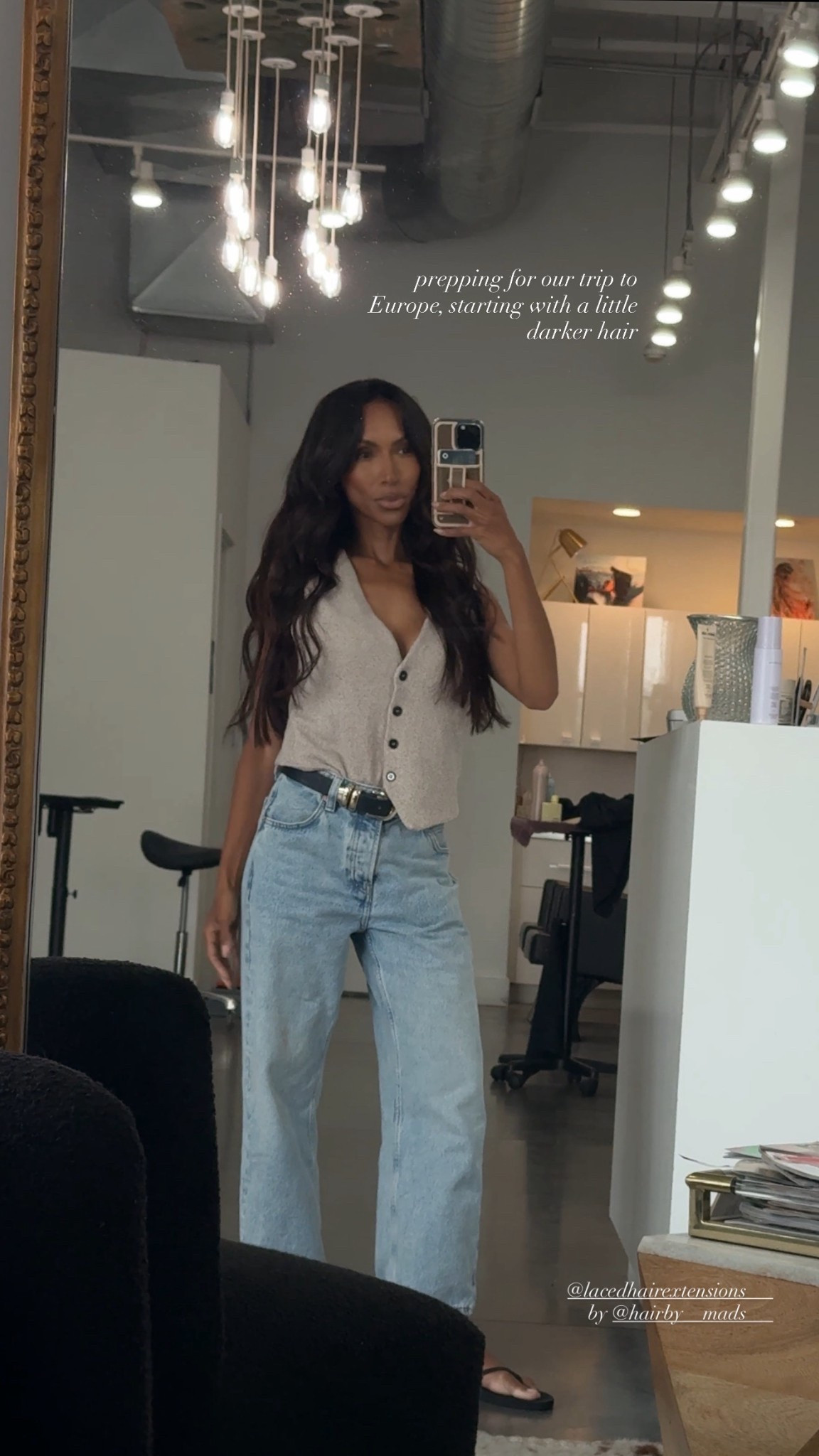 Love these jeans! They give an oversized look without being too much. I work say this style is best for petite or shorter height because of the length they come. I want to grab them everyday! 

Top is older Zara, belt is vintage 

#LTKStyleTip