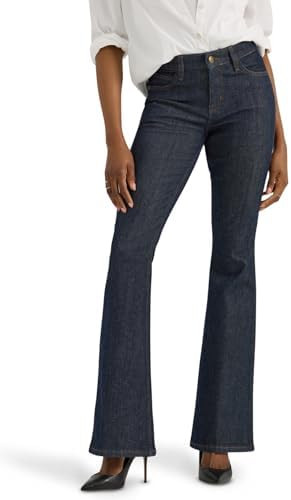 Lee Womens Legendary Mid Rise Flare Jean | Amazon (US)