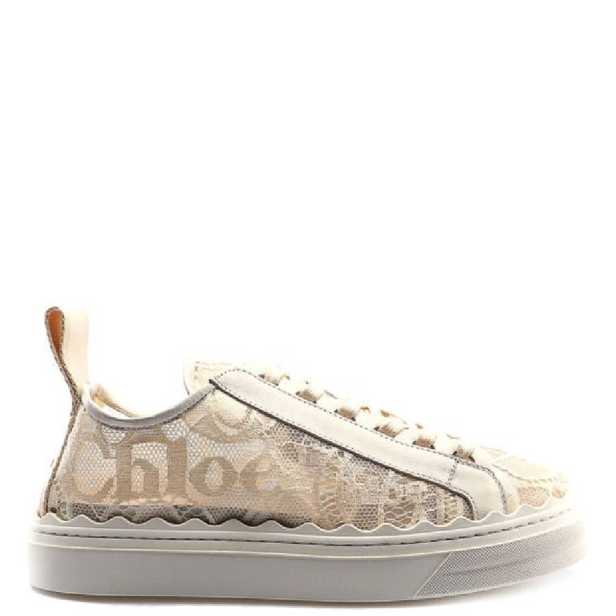 Chloe Lauren Low Top Lace Up Sneakers, Brand Size 38 ( US Size 8 ) | Jomashop.com & JomaDeals.com