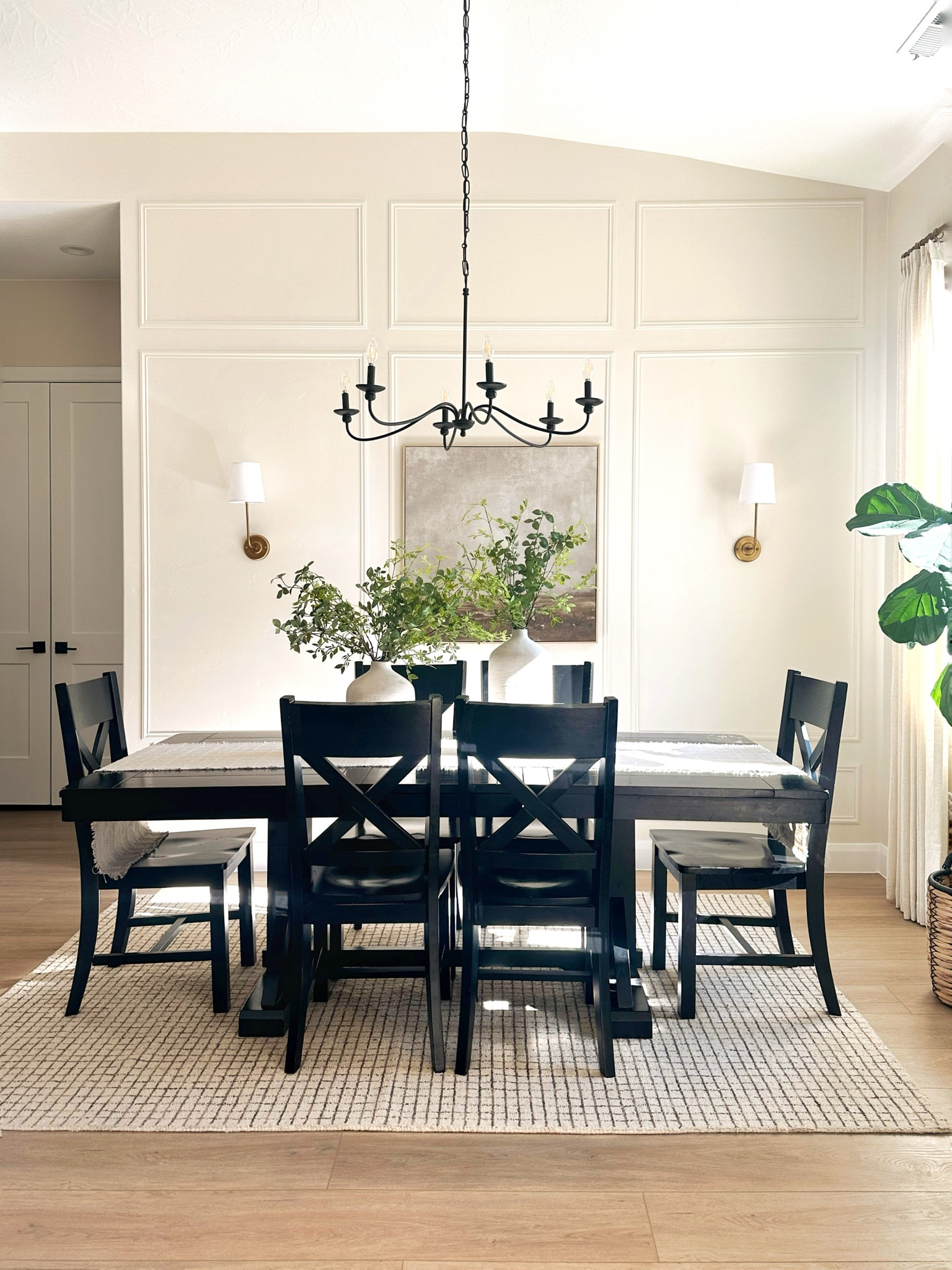 Timeless elegance meets modern charm in this dining space! Shop the look with these hand-picked finds, from the classic black dining set to the perfect neutral rug. Swipe up to bring this cozy, sophisticated vibe into your home! 
Enter code: FLASH40 for 40% off rugs!!

 #DiningRoomInspo #ShopTheLook”

#LTKHome #LTKHome #LTKSaleAlert