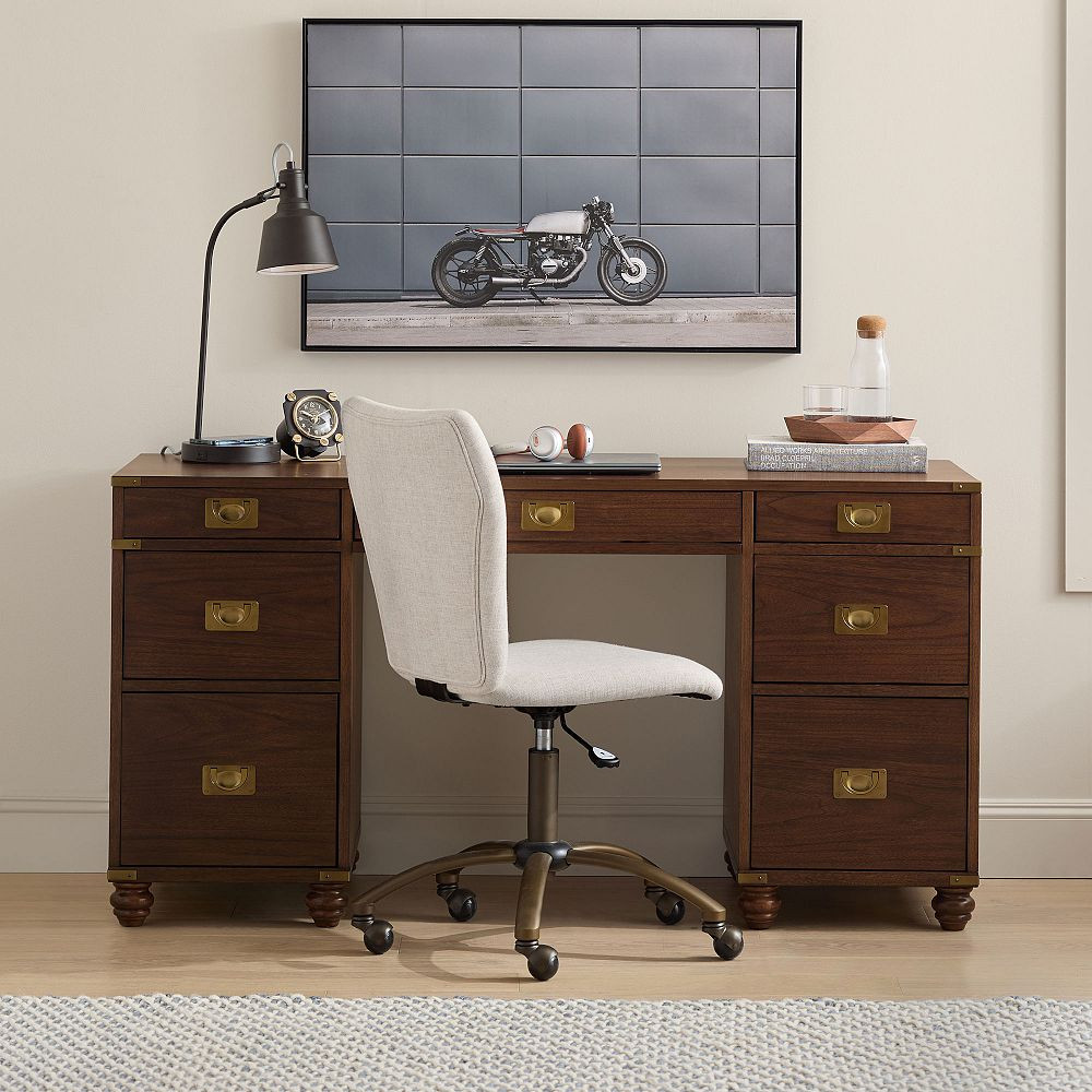 Campaign Storage Desk (60") | Pottery Barn Teen