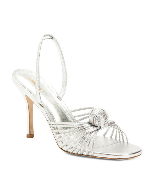 Made In Brazil Leather Valerie Slingback Sandals | TJ Maxx