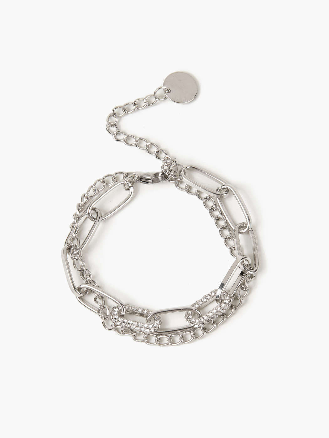 Rhinestone Chain Bracelet | Cider