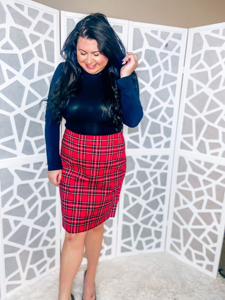 12 Days of Holiday Looks: Day 1
.
Tartan Pencil Skirt, Bodysuit, and Patent Heels 
.
#classicstyle #traditionalstyle #timelessstyle #holiday #holidays #holidayseason #holidaystyle #holidayoutfit #holidayoutfits #holidayfashion #christmas #christmasstyle #christmasfashion #getreadywithme #getready #grwm #stylereels #outfitinspiration #outfitinspo #outfitreel 