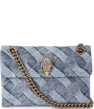 Kurt Geiger London Kensington Mini Denim Quilted Crossbody Bag | Dillard's | Dillard's