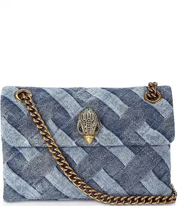 Kurt Geiger London Kensington Mini Denim Quilted Crossbody Bag | Dillard's | Dillard's