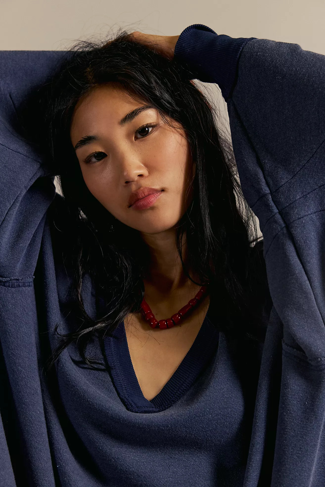 We The Free Venice V-Neck Sweatshirt | Free People (Global - UK&FR Excluded)