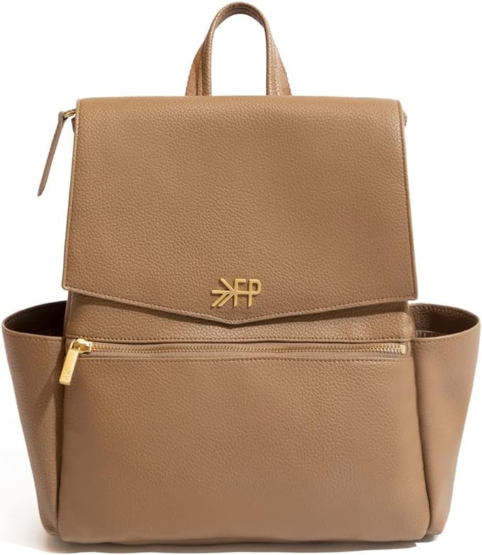 Freshly Picked Convertible Mini Classic Diaper Bag Backpack, Toffee | Amazon (US)