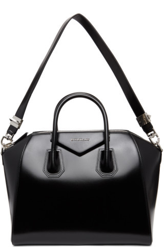 Black Medium Antigona Bag | SSENSE