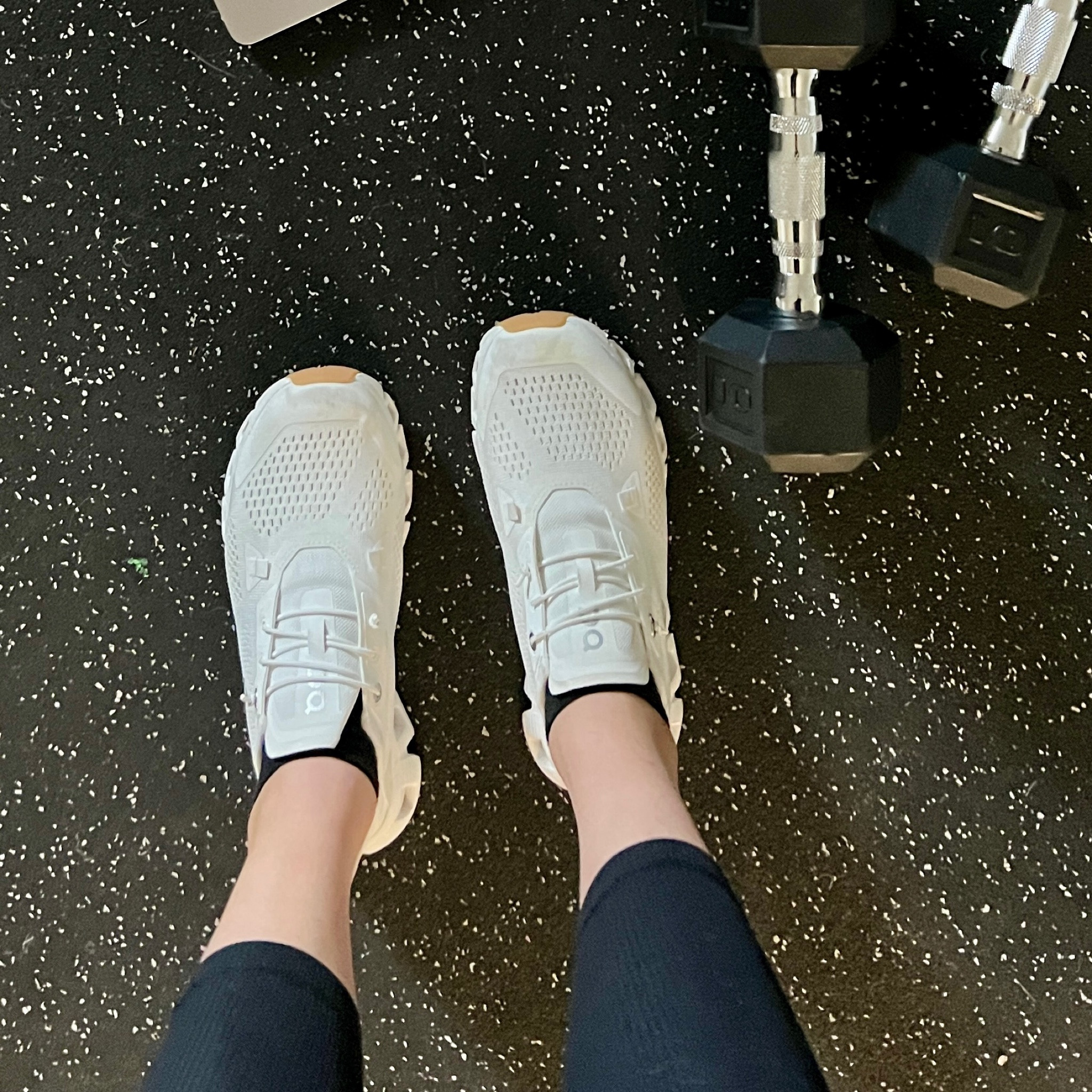 On Cloud 5 Coast sneakers. Comfortable and great for working out. 

#LTKfitness #LTKshoecrush