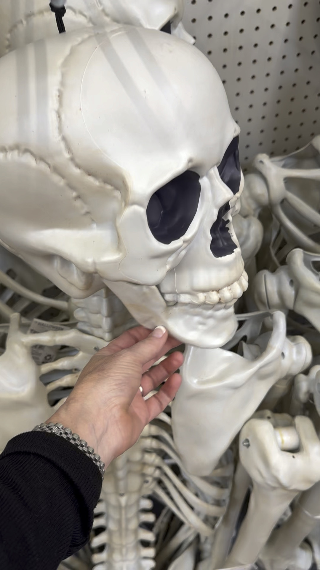 Oh hi there, 7’ skeleton! These were in store last week and GONE this week! 

#LTKSeasonal #LTKVideo