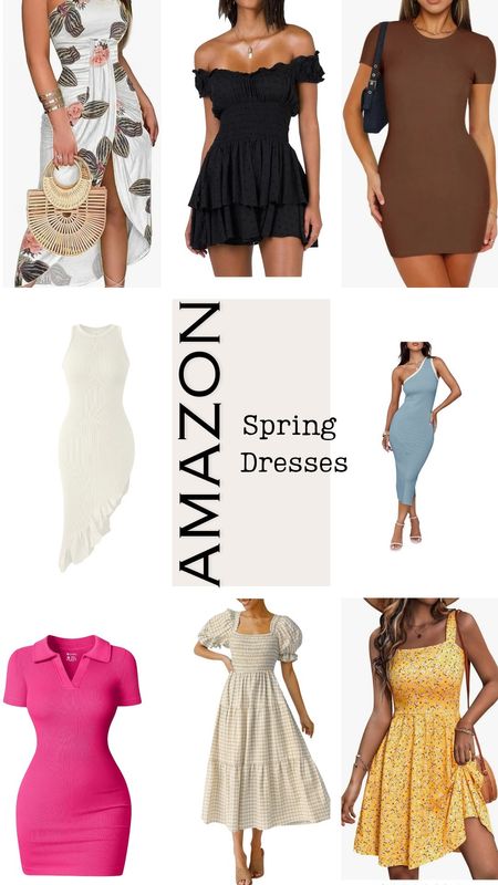 AMAZON popular Spring dresses for 2024.  #springdresses #amazon#LTKFestival #LTKSeasonal #LTKGala

