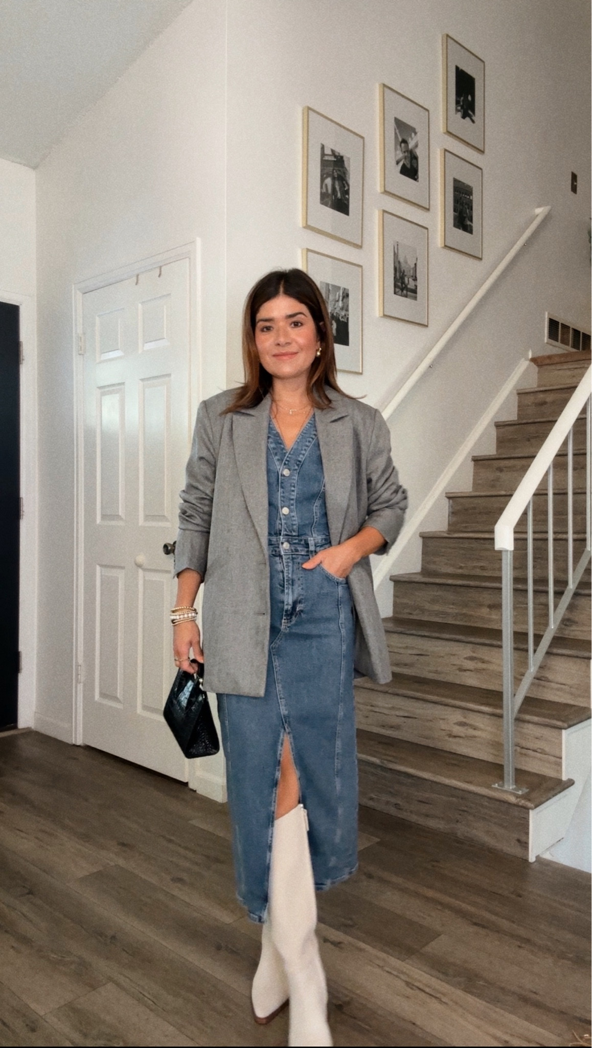 The prettiest denim dress via The Nsale!!
Dress size small
Blazer size xs
Nsale, Nordstrom anniversary sale, midi dress, blazer outfit, fall outfit

#LTKxNSale #LTKFindsUnder100 #LTKShoeCrush