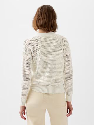 Crochet Cardigan Sweater | Gap (US)