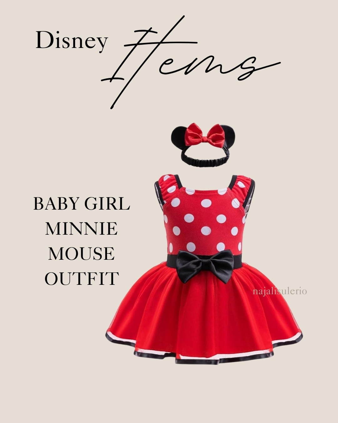 The most adorable Minnie Mouse dress for a baby girl! 

#LTKStyleTip #LTKFindsUnder50 #LTKBaby