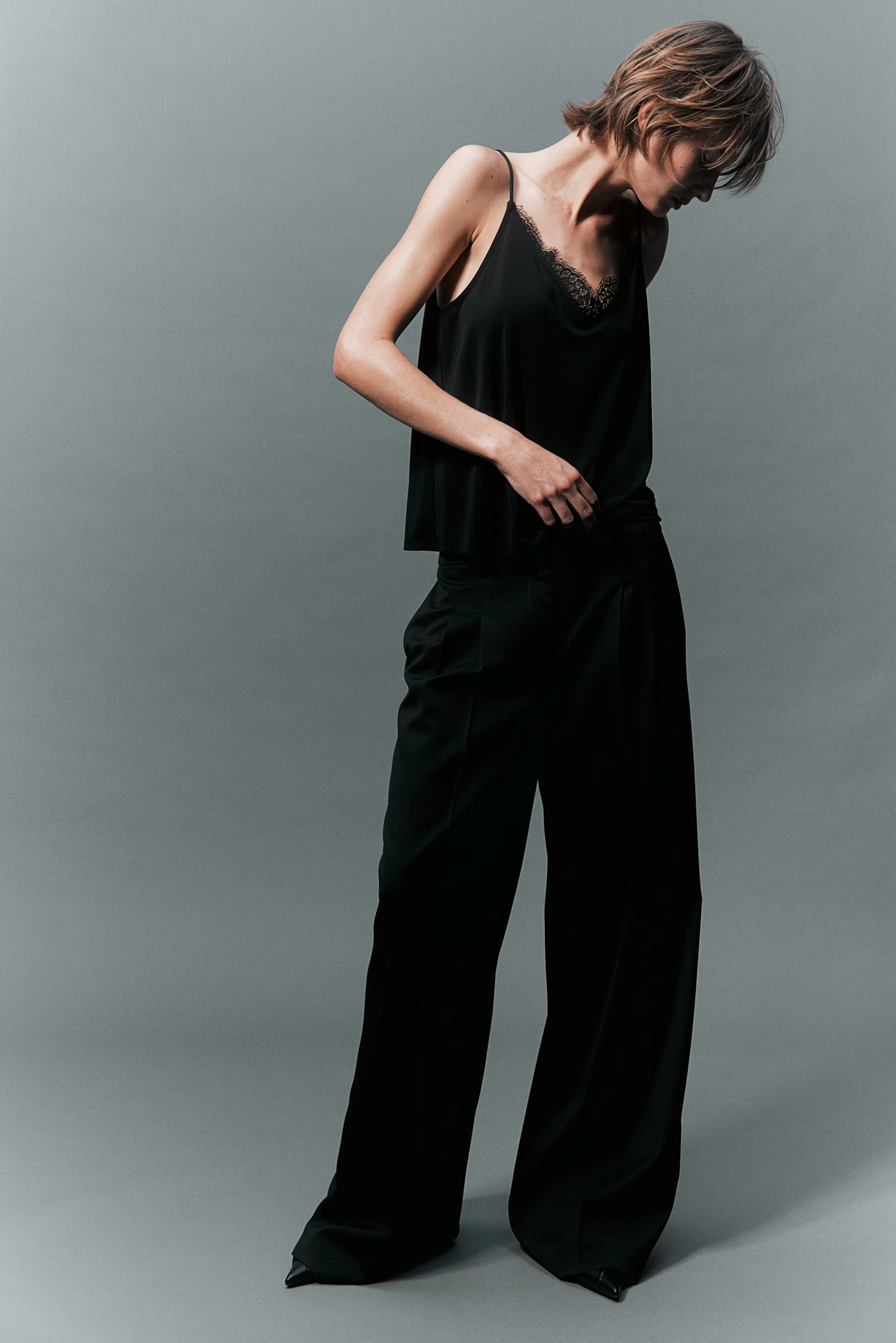 Lace-trimmed Camisole Top | H&M (US + CA)