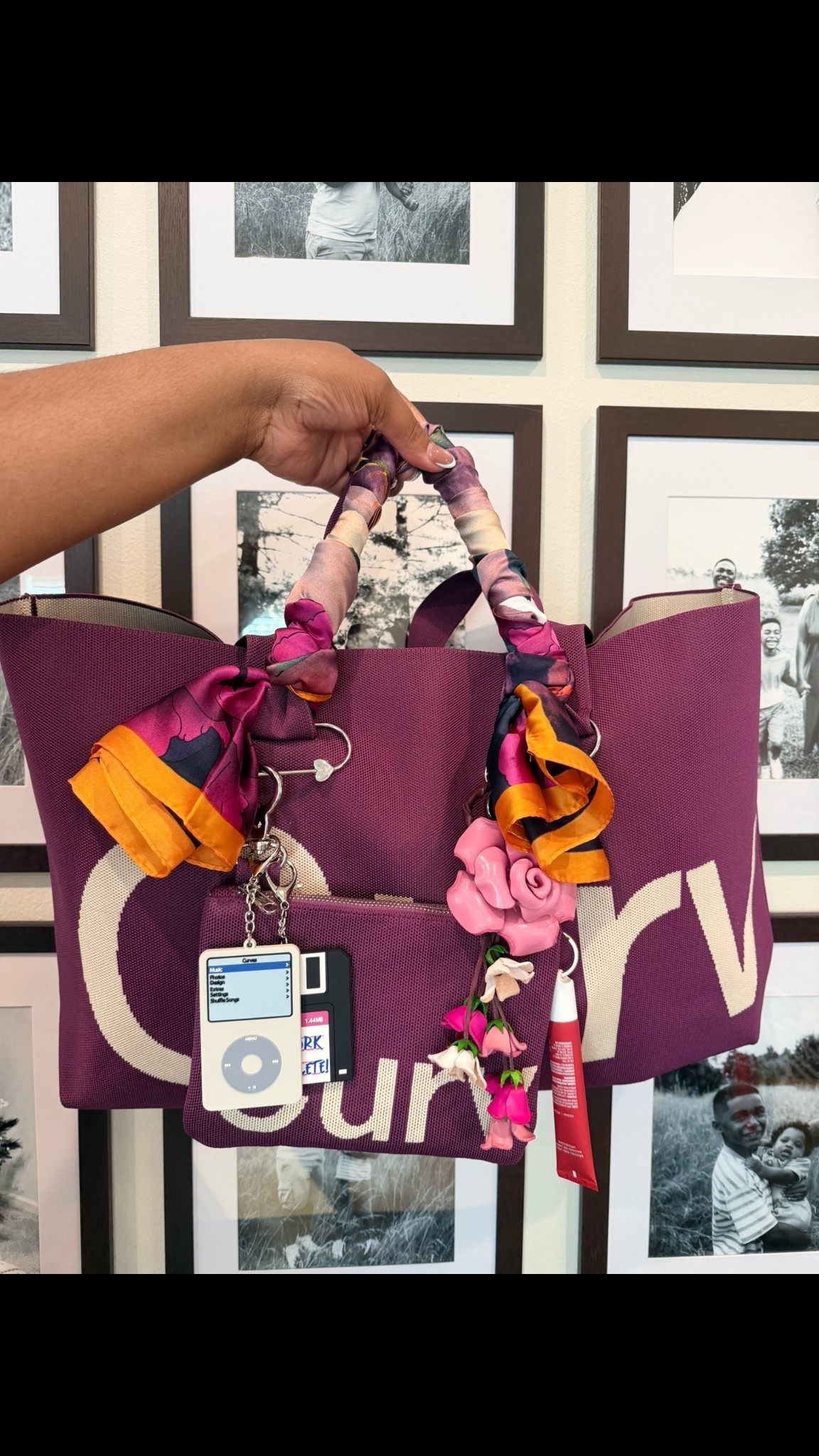 Curves Tote Bag Accessories 👜