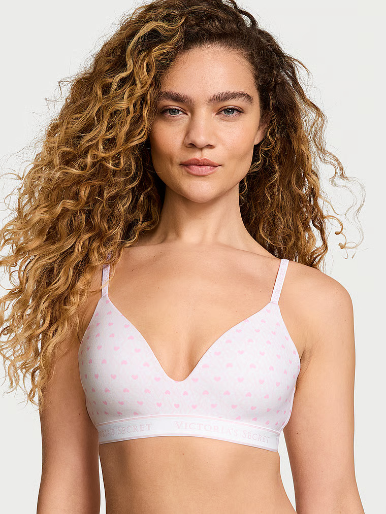 Lightly Lined Wireless Cotton Bra | Victoria's Secret (US / CA )