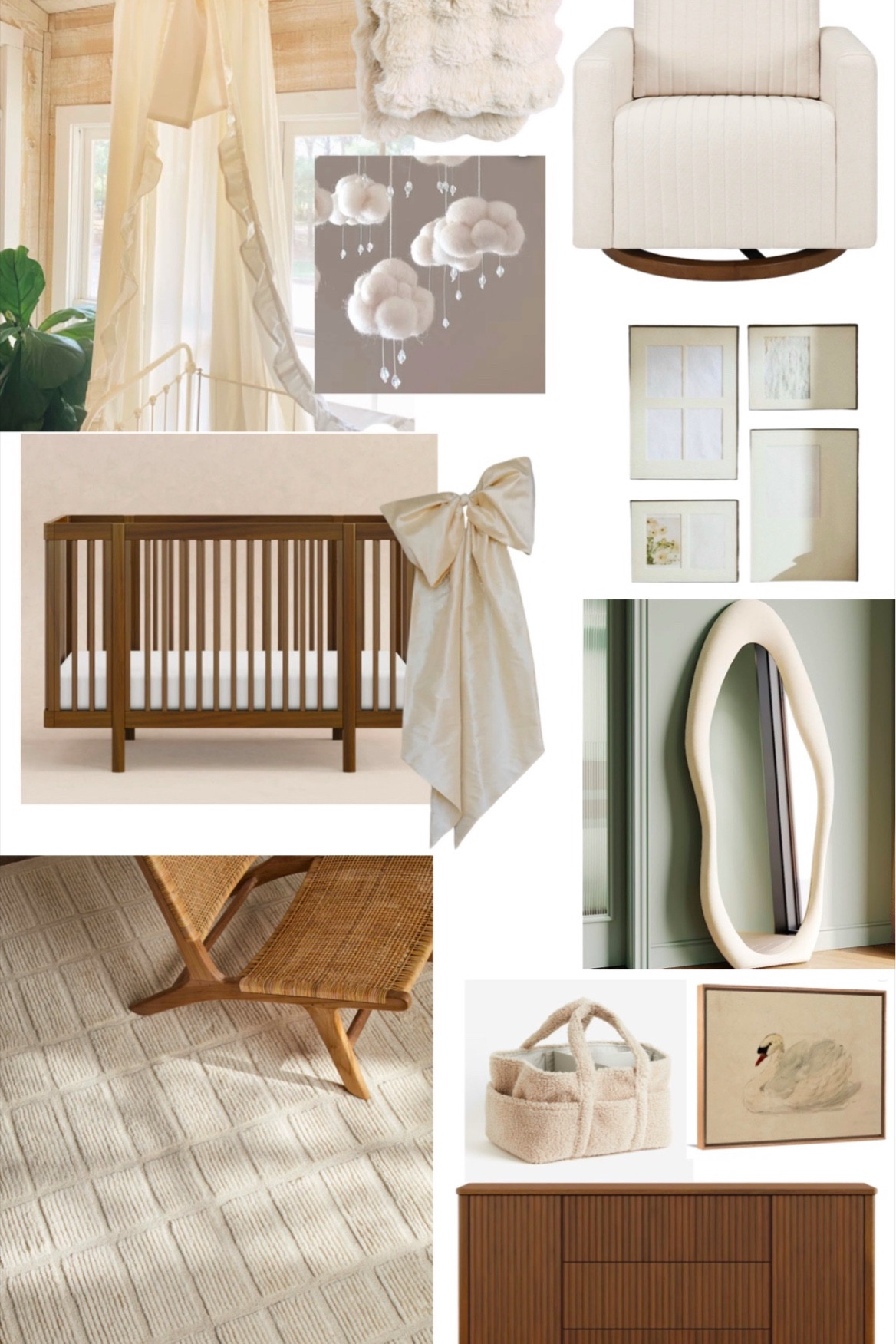 Baby girl nursery inspo
Bow is from Off White Palette 
Frames are Zara Home

#LTKHome #LTKBaby #LTKBump