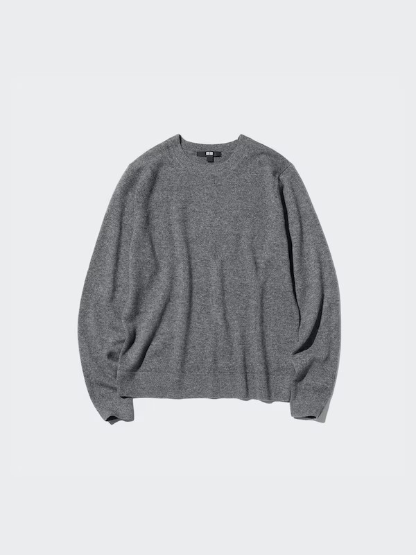 100% Cashmere Crew Neck Jumper | UNIQLO (UK)