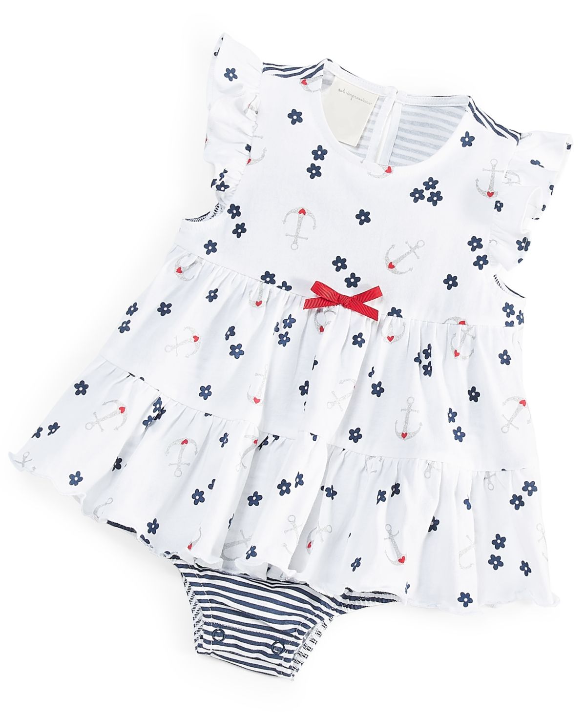 First Impressions Baby Girls Anchor Sunsuit, Created for Macy's | Macys (US)