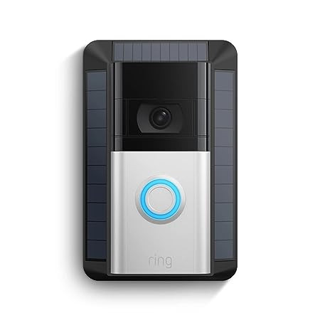 Ring Solar Charger for Battery Doorbells - Video Doorbell 3, Video Doorbell 3 Plus, Video Doorbel... | Amazon (US)