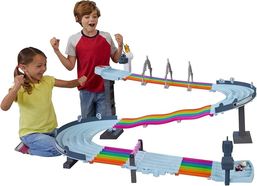 \u200bHot Wheels Mario Kart Rainbow Road Raceway | Amazon (UK)