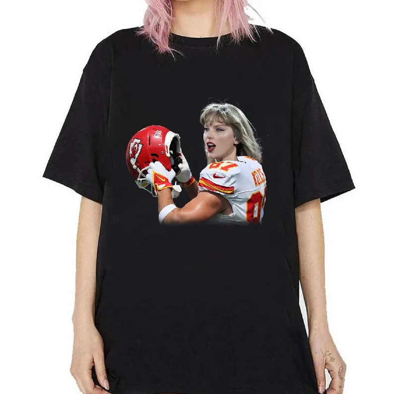 Travis Kelce X Taylor Swiftie Sweatshirt, Taylor Swiftie Eras Tour Shirt, Travis Kelce Shirt, Tra... | Etsy (US)