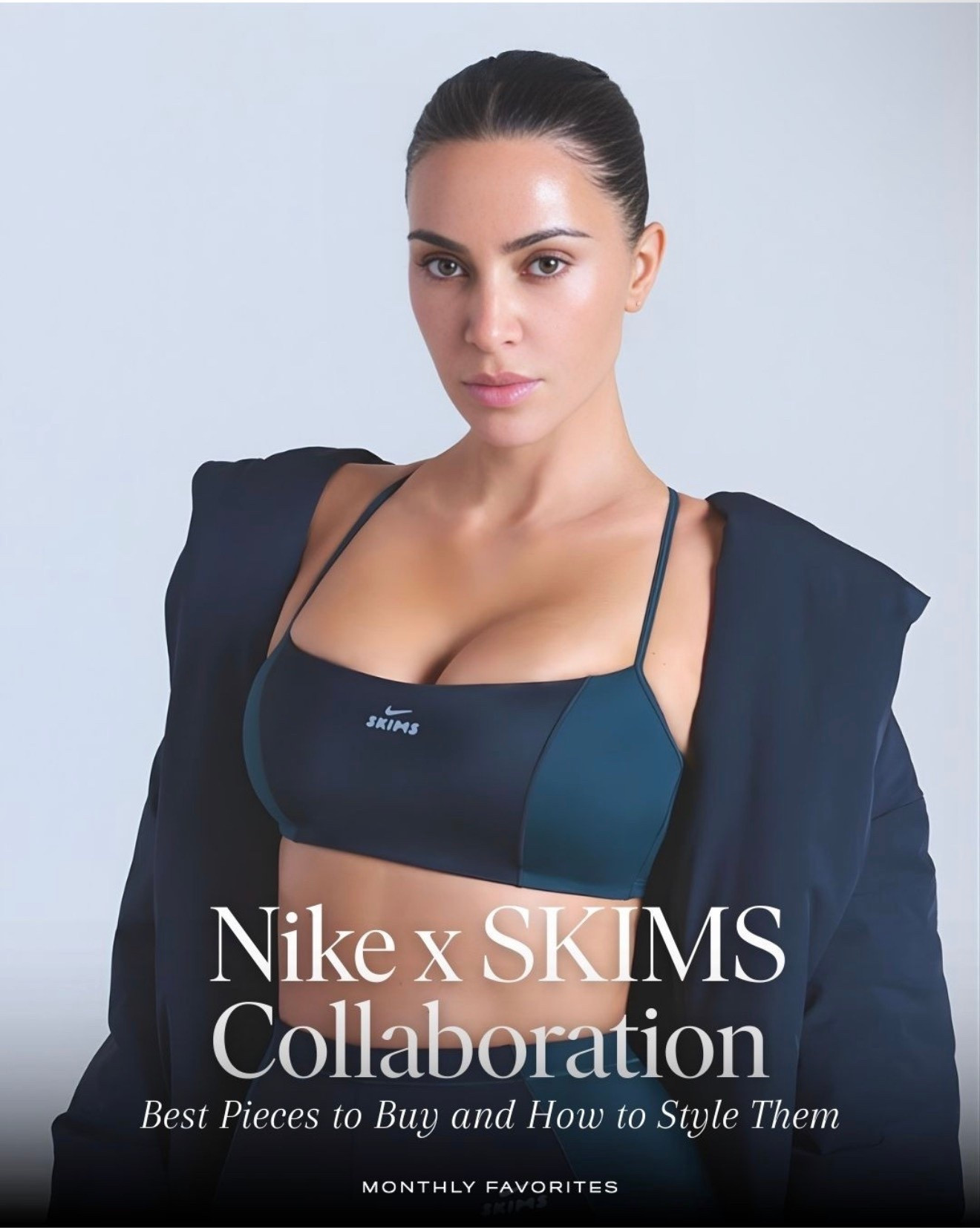 Nike x SKIMS 🤍 Best Pieces to Buy & How to Style Them⁠
⁠
The @nike x @skims collaboration is officially here — and yes, it’s already redefining modern athleisure.⁠
⁠
Founded by Kim Kardashian, SKIMS built its reputation on sculpted silhouettes and second-skin comfort. Nike brings performance credibility. Together, they’ve created elevated activewear that feels both functional and fashion-forward.⁠
⁠
The best pieces to buy:⁠
• Sculpting leggings with clean waistlines⁠
• Cropped performance tops⁠
• Minimal sports bras⁠
• Fitted zip-ups⁠
• Streamlined outerwear⁠
⁠
How to style it:⁠
• Pair leggings with an oversized blazer for off-duty polish⁠
• Style a cropped top with tailored trousers for contrast⁠
• Add tonal sneakers and a sleek bag for a street-ready look⁠
• Keep everything neutral for that quiet luxury effect⁠
⁠
This isn’t just gym wear — it’s modern uniform dressing.⁠
⁠
Save this before it sells out.⁠
Share with a friend who loves elevated athleisure.⁠
Follow @monthlyfavorites for more fashion launches, style formulas, and trend intelligence.⁠
⁠
Join The Monthly for weekly curated edits and exclusive drops. 🤍⁠
⁠
#NikexSKIMS #SKIMS #NikeCollab #KimKardashian #AthleisureStyle #StreetStyle #ElevatedBasics #QuietLuxury #CapsuleWardrobe #monthlyfavorites

#LTKfitnessgoals #LTKActive #LTKootd